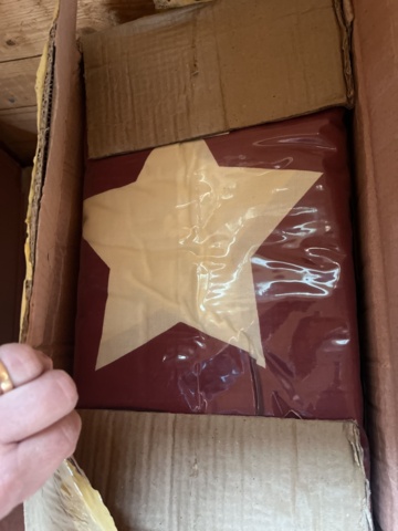 1078416-25 200 cartons with fabric, various different colors and patterns