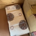 1078416-28 200 cartons with fabric, various different colors and patterns