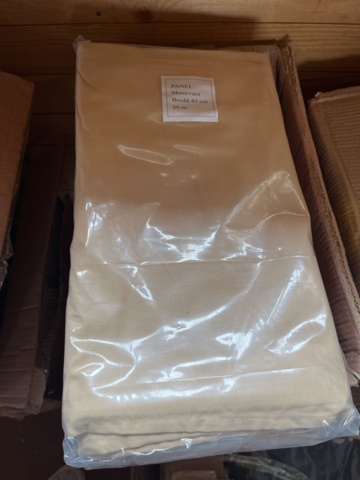 1078416-30 200 cartons with fabric, various different colors and patterns