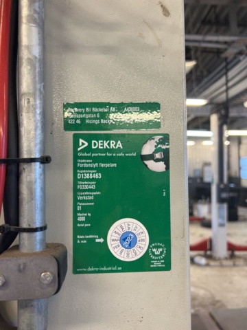 1052652-4 4-Pelarlyft Werther 443JC 4Ton -2013