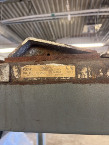 1052652-9 4-Pelarlyft Werther 443JC 4Ton -2013
