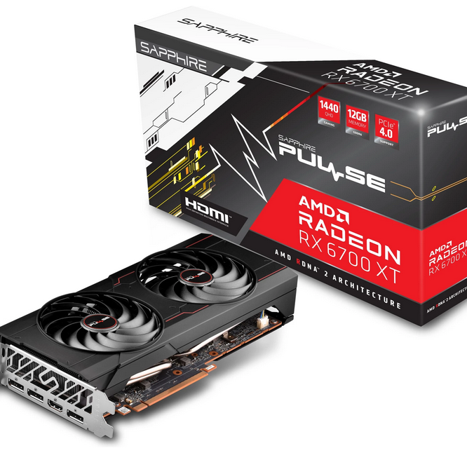 【ジャンク】Sapphire Radeon RX6700XT 12GB Graphics card Sapphire Radeon RX 6700 XT 12GB PULSE