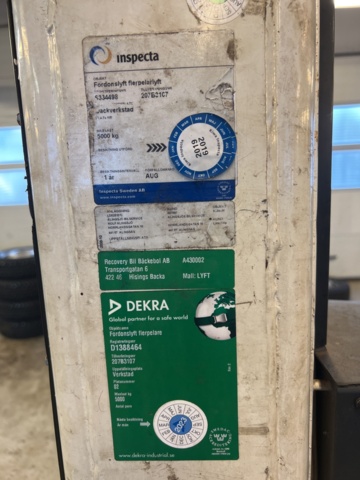 1052653-9 2-Pillar lift Stone lift Maestro 5Ton -2007