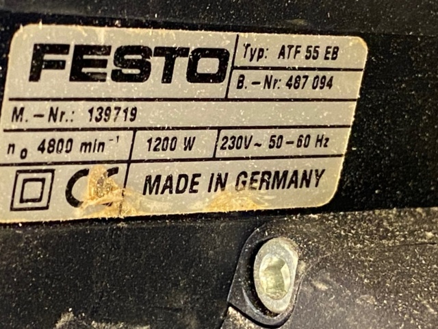 1106187-3 Festo plunge saw ATF 55 EB with blade