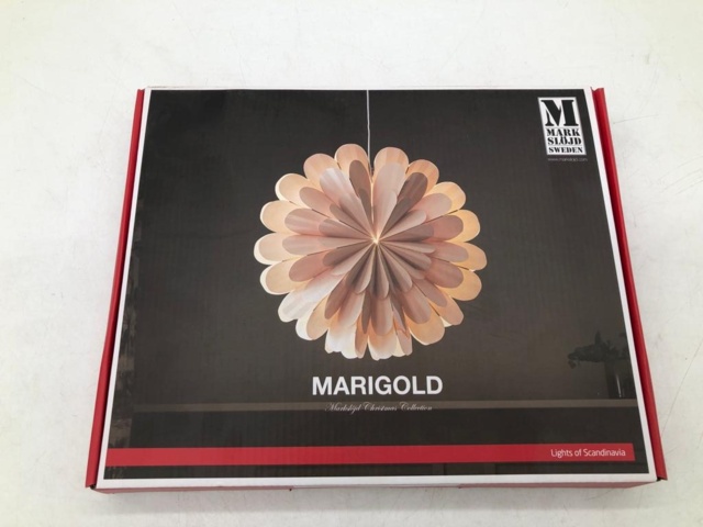 1106899-2 4 poinsettias Markslöjd Marigold, 60 cm pink - Shipping included