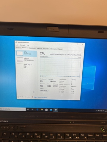 958505-12 Laptop Lenovo ThinkPad X230 i7/8GB/160GBSSD/Win10Pro