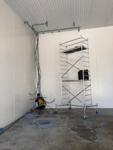 1078404-2 Construction scaffolding Krause Clim Tec approx. 5x1.6m