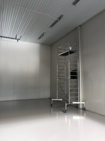 1078404-1 Construction scaffolding Krause Clim Tec approx. 5x1.6m