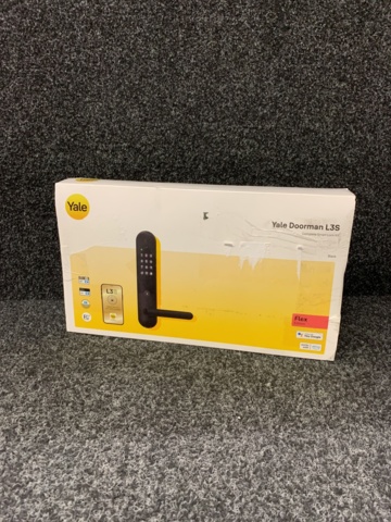 1090830-3 Smart lock Yale Doorman L3S Flex Black