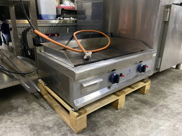 1069263-1 Gas grill table - Double - 74.5 x 40 cm - Smooth - 2 x 3100 W - Natural gas - 20 mbar