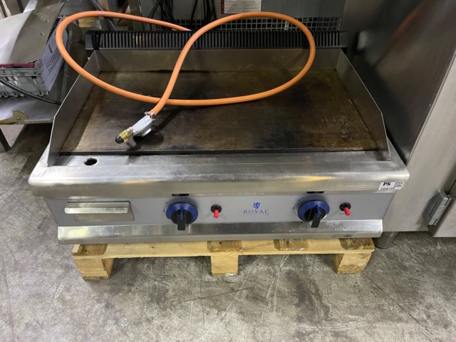 1069263-2 Gas grill table - Double - 74.5 x 40 cm - Smooth - 2 x 3100 W - Natural gas - 20 mbar