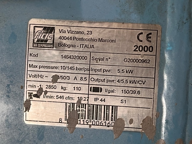 1107743-7 Kompressor Apollo 5