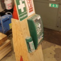 1033927-7 First Aid Station, Fire Extinguisher, Construction Center