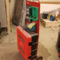 1033941-9 Station on wheels - First Aid, 2 fire extinguishers