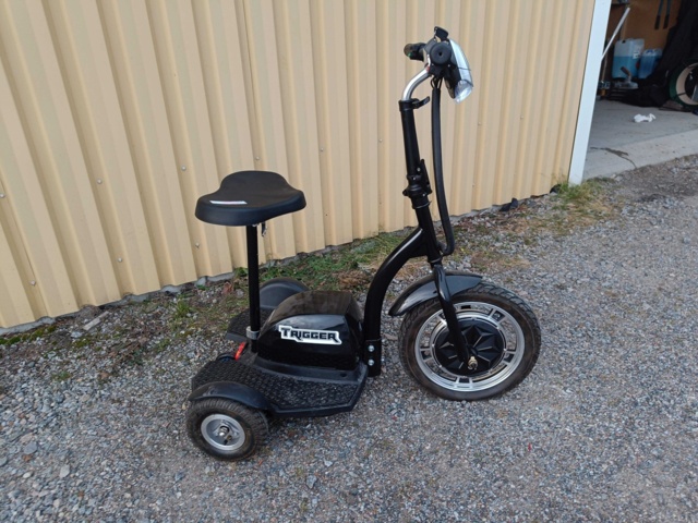 999489-2 Three-wheeled scooter Trigger, 500W