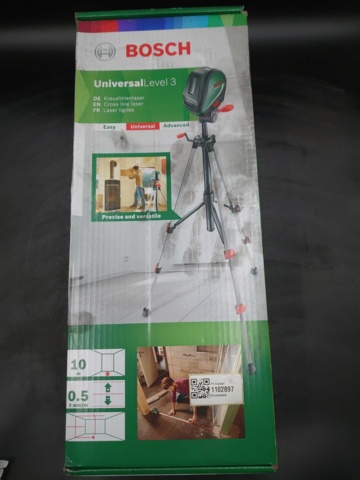 1102897-1 Bosch cross laser universal level 3 - Shipping included