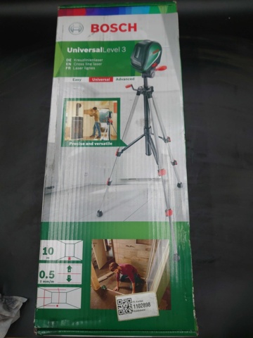 1102898-1 Bosch cross laser universal level 3 - Shipping included