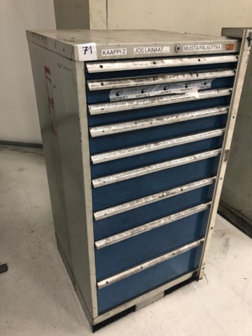 1107879-2 Metallilaatikosto - Ei pohjahintaa