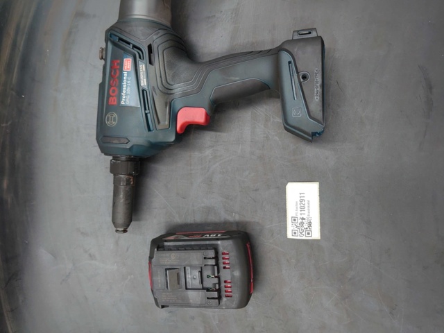 1102911-1 Bosch pop rivet gun, GRG 18V-16 C - Shipping included