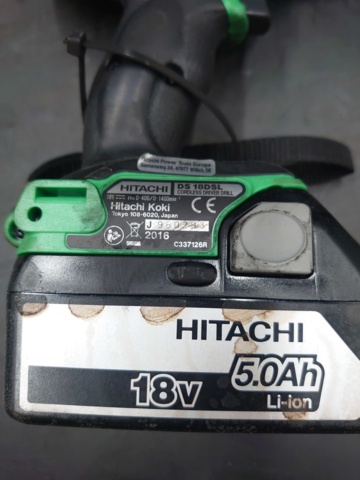 1102915-2 Hitachi Screwdriver, DS18DSL - Shipping included