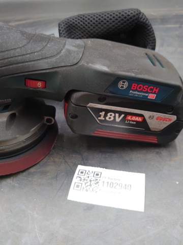 1102940-2 Bosch eccentric grinder, GEX 18V-125 - Shipping included