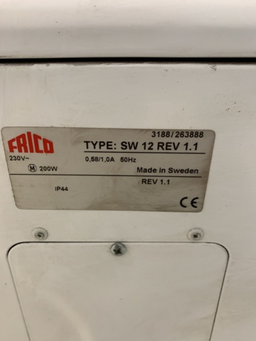 1036837-6 Aerotemper Frico SW12 REV 1.1