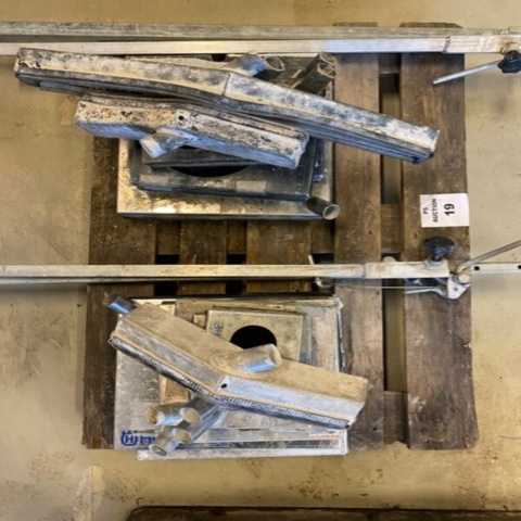 1108571-2 Pallet with 2 sets of water collection and quick stamp