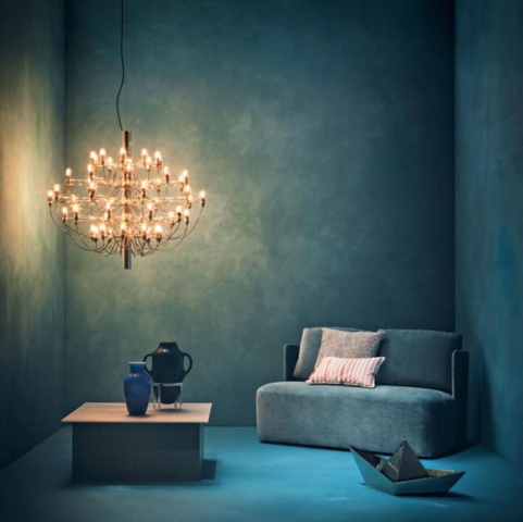 1108524-1 Ramonita guld stor 50 lampor