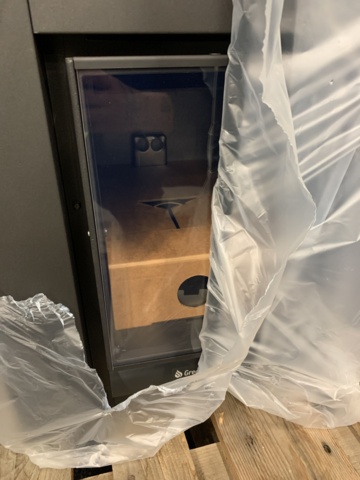 1098488-6 Sauna furnace Harvia Linear 22 Greenflame Rs (Edge support)