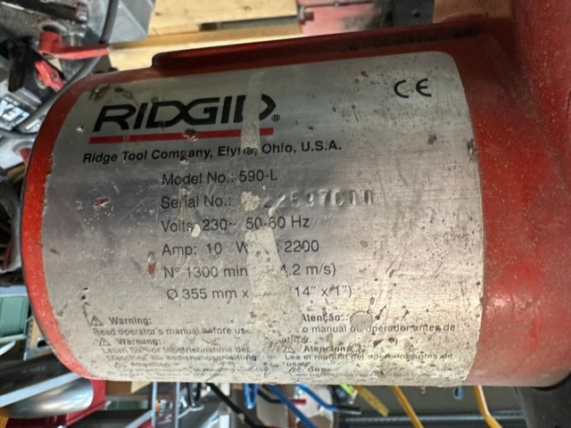 1071376-3 Cutting machine Ridgid 590-L