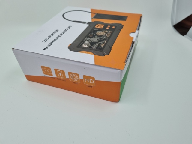 1108794-13 Inspection camera industrial endoscope 4.3-inch screen with 5 meters semi-rigid cable