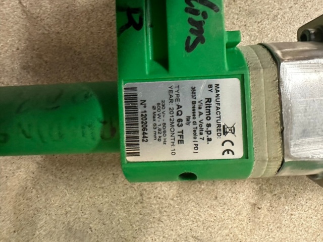1071351-5 Pipe weld Ritmo Aquatherm AQ 63 TFE