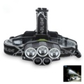 1109054-7 3 headlamps with 5 LEDs, 5000 Lumen, rechargeable - Shipping included
