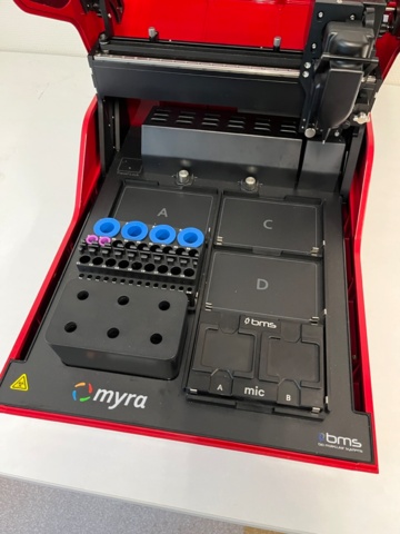 1109231-4 Myra BMS Analysis machine / Pipette machine