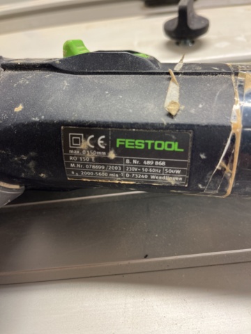 1078426-3 Festool Polishing machine RO 150 E
