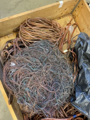 998891-4 80 kilos of copper wire / copper scrap