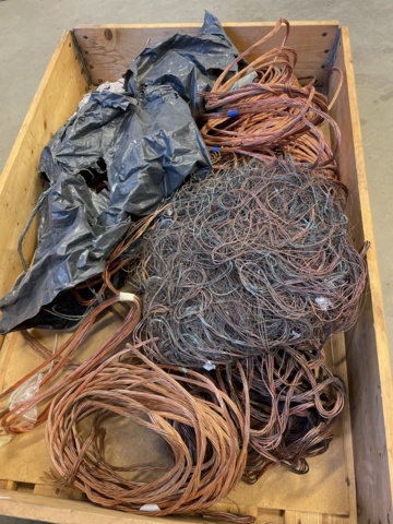 998891-5 80 kilos of copper wire / copper scrap