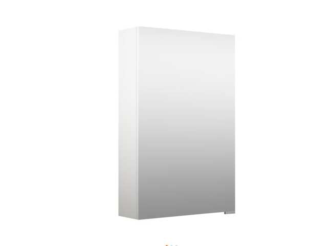 1098987-1 Mirror cabinet Cello Wave White 46Cm