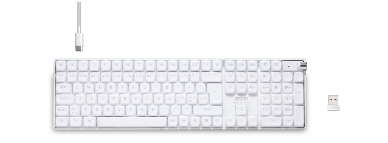 1090928-2 Gaming keyboard ZON - Home of Victory keyboard3 Wireless light