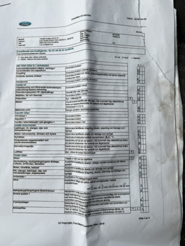 1051228-37 Ford Transit Custom 310 Kombi 2.2 TDCi - 2015 (Reparationsobjekt)