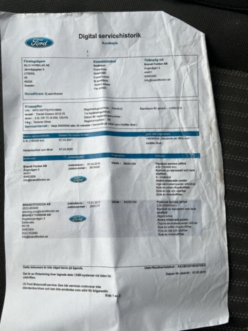 1051228-41 Ford Transit Custom 310 Kombi 2.2 TDCi - 2015 (Reparationsobjekt)