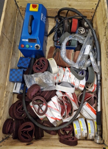 1109237-1 Grinding machine PFERD MEW 18/150 with many accessories