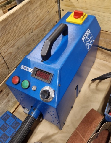 1109237-2 Grinding machine PFERD MEW 18/150 with many accessories