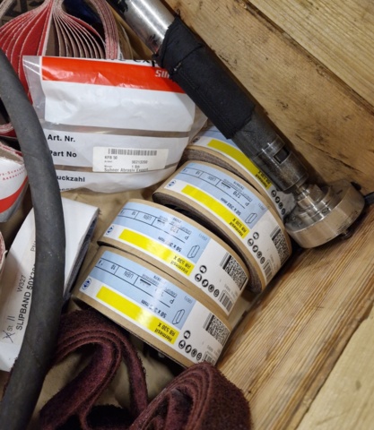 1109237-4 Grinding machine PFERD MEW 18/150 with many accessories