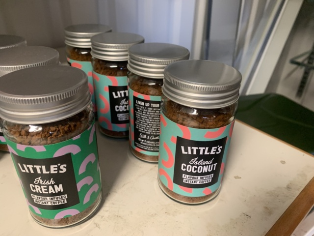 993296-2 Flavored instant coffee, throat lozenges, popcorn seasoning