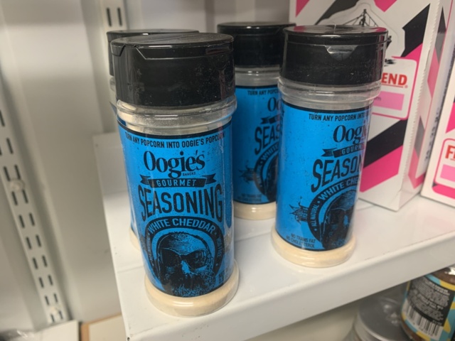 993296-11 Flavored instant coffee, throat lozenges, popcorn seasoning