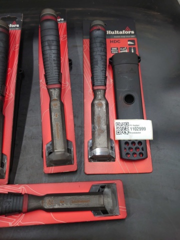 1102999-2 Assortment of Hultafors HDC tuning irons in different sizes - Shipping included