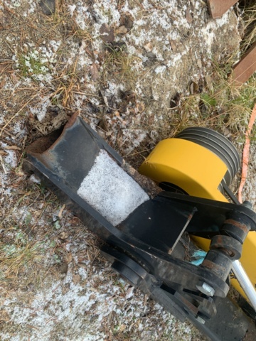 993306-4 Arm for mower Trejon M160 with 3-point attachment