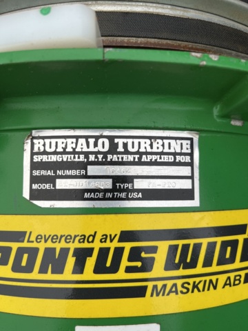 1078433-4 Sandblaster Buffalo Turbine BT JD14SDB