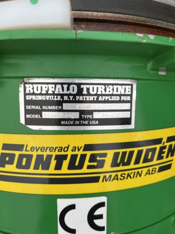 1078433-5 Sandblaster Buffalo Turbine BT JD14SDB